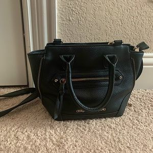 Christian Siriano black faux Purse